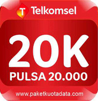 Pulsa Electrik TELKOMSEL - Telkomsel 20rb