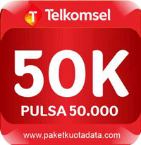 Pulsa Electrik TELKOMSEL - Telkomsel 50rb