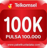 Pulsa Electrik TELKOMSEL - Telkomsel 100rb
