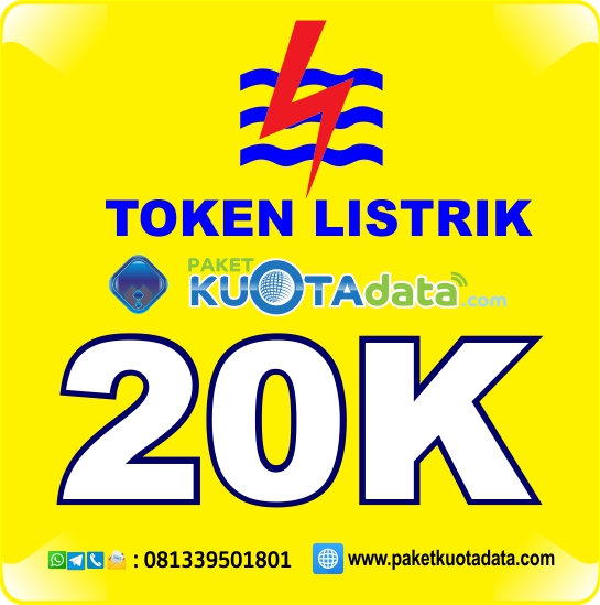 Token PLN Token Listrik PLN - Token PLN 20.000